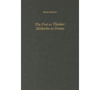 Geert Lernout The Poet as Thinker (Copertina rigida)