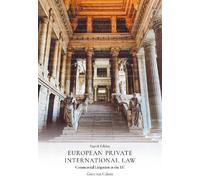 Geert van Calster European Private International Law (Tascabile)