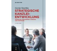 Geertje Tutschka Strategische Kanzleientwicklung (Copertina rigida)
