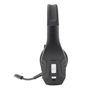 GEERYZHE Auricolare Wireless Bluetooth Singolo Orecchio con Doppio Microfono AI con Cancellazione del Rumore, Auricolare da Ufficio Leggero per Agenti di Call Center, Camionisti, Lavoro Remoto e