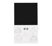 GEERYZHE Console da Gioco retrò Portatile con Schermo HD da 4 Pollici WiFi Ricaricabile Adatta per Sistemi Open Source (WHITE)