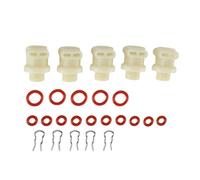 GEERYZHE Kit Connettore Macchina da caffè di Ricambio per con Anelli di Tenuta Resistenti Al Calore e O-ring - Compatibile con Set Connettori Liquidi per Macchina da caffè, Kit Anello in Silicone