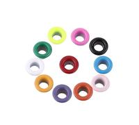 GEERYZHE Occhielli, 500 Pezzi di Colori Misti 3 Mm a Forma Rotonda Occhielli Metallici per di Carta e Tela Annetti Che Rendono la Pelle Artigianale in Pelle Artigianale Calda per la Creazione Schede