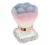 GEERYZHE Pennello per Spolverare Glamour con, Solvente Multifunzionale per Nail Art e Trucco, Setole Morbide per Un'applicazione Precisa, Ideale per Pulire la Polvere e il Fard della