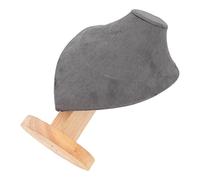 GEERYZHE Posuto del Display per Collana, Supporto per Display Collana Porta della per per Multipurpy Elegant Woody Bust Stand per la Fiera di Gioielli per la Casa (Grey)