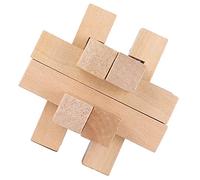 GEERYZHE Puzzle in Legno, Giocattolo Serratura Intelligente Giocattolo Cerebrale Gioco Puzzle Giochi di in Legno per il Cervello Adulto