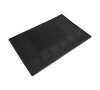 GEERYZHE Tappetino da Barbiere, Grandi Tappetini per Salone per Tappetino da Barbiere in Silicone Stilista per Capelli 45x30x2 Cm Resistente Al Calore per Strumenti per Capelli per Acconciatura