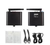 GEERYZHE Trasmettitore Wireless 100M Adattatore Lossless Stereo Ad Alta fedeltà 24bit/192KHz per Home Theatre Ritardo Basso