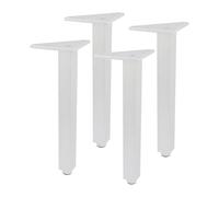 Geesatis 4 piedini di ricambio per mobili da cucina, altezza 250 mm, con viti di montaggio