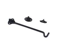 Geesatis Gancio per finestra a prova di vento, resistente, di sicurezza, ispessimento, in acciaio inox, resistente, con viti di montaggio