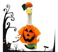 Geese Fall Outfit, Porch Geese Costume, 23in Charming & Eye Catching, Easy to Dress, Pumpkin Seasonal Accessories for Birthday, Holiday, Christmas, Door, Patio, Thanksgiving, Yard, Lawn Decoration