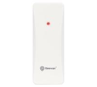 Geevon Sensore telecomando per stazione meteo, per interni ed esterni, termometro di ricambio, bianco (0666-WHITE)