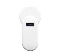Geevorks Lettore di ID per Animali Domestici, 134.2KHz lettore microchip cani di animali Display OLED Formato FDX-B Supporta con cicalino per la gestione dell'allevamento di pollame.