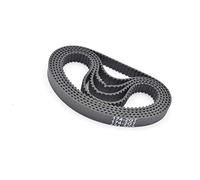 Geeyu ZHaonan-Cinghia di distribuzione 2 MGT 2 m 2GT Cintura sincrona, Lunghezza del Passo 166/168/170/172/174, Larghezza 6mm / 9mm, Denti 83-87, Gomma Chiuso-Loop Parti di Ricambio