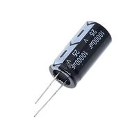 Geeyu ZHaonan-Condensatori 25 V, 10000UF, condensatore elettrolitico in Alluminio, condensatore elettrolitico, Dimensione 18x35mm, Plug-in Alta qualità