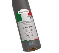 Gef Aura Tovaglia in TNT a Rotolo 1,2×20 m - Rotolo TNT Multiuso Linea ÉLITE, Spunbond 50 g/m², idrorepellente e resistente - Made in Italy (1, Grigio)