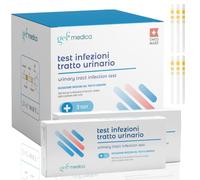 Gef+Medica - 6x Test Rileva Cistite e Infezioni Vie Urinarie Swiss Made - Rapido, risultato in pochi secondi - Rileva Leucociti, Sangue, Nitriti, Proteine
