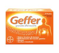 Geffer Antiacido Contro Bruciore Di Stomaco Nausea E Gonfiore 24 Buste Effervescenti