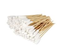 GEFIRE 100 Pezzi Cotton Fioc Orecchie, Cotton Fioc Riutilizzabile, Cotton Fioc Lunghi, Pulizia Orecchie Cani Cotton Fioc, Cotton Fioc per Cani, per Animali Domestici, Cani, Gatti