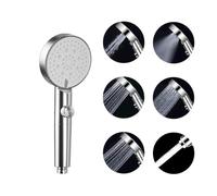 GEFIRE Pommeau de Douche à Main Haute Pression à 5 Modes avec Interrupteur