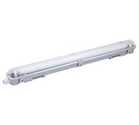 GEFOLEC Reglette Tubo LED 60 cm IP65 1x9w, Bianco