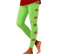 Gefomuofe Leggings da donna per Halloween, divertenti, push up, sportivi | Shape - Leggings da escursionismo, fitness, costume natalizio, casual, comodi, retrò, invernali, caldi leggings termici
