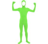 Gefomuofe Tuta da donna a maniche lunghe, aperta, per cosplay, per cosplay, per tutto il corpo, in tinta unita, per cosplay, Verde chiaro, S