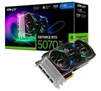 PNY GeForce RTX 5070 Ti ARGB Overclocked Tripla ventola 16 GB GDDR7 Reflex 2 RTX AI DLSS4