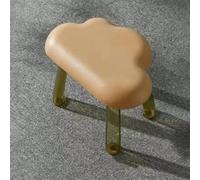 GeFSDOU Mobili per la casa Sgabello da bagno antiscivolo in plastica spessa trasparente piccola panca sedie sgabello pedale WC adulto