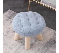 GeFSDOU Sgabello a forma di fiore, poggiapiedi, per cambio scarpe, divano, tavolino basso, piccolo, rotondo, per soggiorno e camera da letto