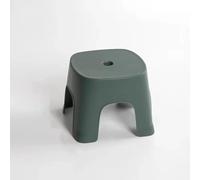 GeFSDOU Sgabello da bagno in plastica antiscivolo colorato per cambiare le scarpe impilabili ispessite sgabello da bagno/soggiorno