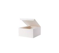 GEFTOL Gift Box 10 Pack 8 x 8 x 4 inches Fold Box Paper Gift Box Bridesmaids Proposal Box for Bridal Birthday Party Christmas W