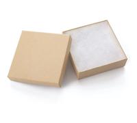 GEFTOL Jewelry Gift Boxes 20 Pack 3.5x3.5x1 Inch Cardboard Jewelry Box
