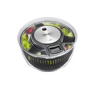 GEFU 28150 - Centrifuga per insalata Speedwing con colino per l'acqua e un’insalatiera, centrifuga delicata