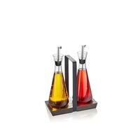 GEFU X-PLOSION 34656-Set di Olio e aceto, Plastica, Nero