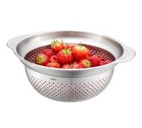 GEFU Abtropfsieb Premio O 23 cm Silber GF28131