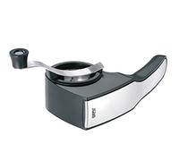 GEFU ge89133 Pecorino trita Formaggio con 3 Tamburi Acciaio Inossidabile Nero 27 x 13,2 x 11,8 cm