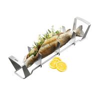 Gefu - Griglia per Pesce, Colore: Argento