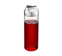 GEFU KIPPO - Dosatore per olio di aceto, 400 ml, in vetro borosilicato con coperchio a bilanciere e antigoccia, porzioni precise per insalata, cucina e tavolo