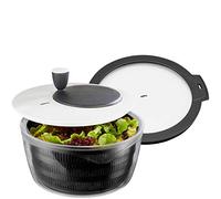Gefu Rotare centrifuga per insalata con coperchio di freschezza, asciugatrice per insalata, plastica, 3 L