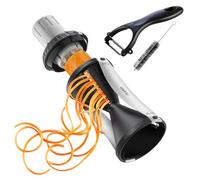 Gefu Spirelli 2.0" Affettatrice a Spirale, Acciaio Inossidabile, Multi-Colour, 10 cm