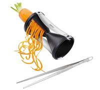 GEFU Spirelli+ tempera verdure a spirale manuale con pinzetta inox