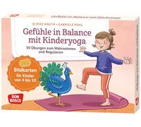 Gefühle in Balance mit Kinderyoga: 30 Übungen zum Wahrnehmen und Regulieren. Bildkarten für Kinder von 4 bis 10. Innere Ruhe finden mit Entspannungstechniken und Affirmationen