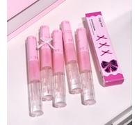Gege Bear - Light Color Double Raincoat Lip Glaze - 5 Colors #01 White Moonlight