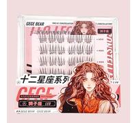 Gege Bear - Twelve Constellations Glue Free False Eyelashes - Leo #07 Leo