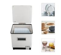 gegeweeret Lavastoviglie per 6 coperti, 5 dB, funzionamento silenzioso, dispositivo di montaggio salvaspazio, bianco, lavastoviglie da tavolo, completamente automatica, dispositivo di montaggio