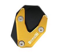 GEGWWFVVC Riser per Benelli TNT600i TNT 600i 2020-2022 Moto CNC Cavalletto Laterale Supporto Piastra di Estensione Ingrandisci(Oro)