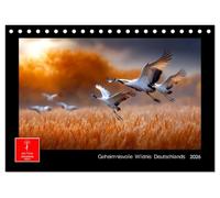 Geheimnisvolle Wildnis Deutschlands (Tischkalender 2026 DIN A5 quer), CALVENDO Monatskalender: Erleben Sie die wunderbare Vielfalt der deutschen Natur.