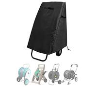 GEHENG Copertura per avvolgitubo da giardino, telo rivestito in poliestere Oxford 420D, 100% impermeabile, per tutte le stagioni, per: Klz, Suncast, OB e altro ancora, nero. 65,8 x 63 x 88,9 cm.