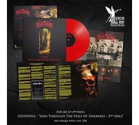 GEHENNA - SEEN THROUGH THE VEILS OF DARKNESS THE SECOND SPELL RED VI - F72z